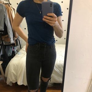 Reformation Alex cropped t-shirt